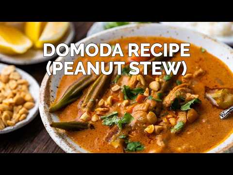 π₯ Domoda: Absolutely Delicious African Peanut Stew Recipe
