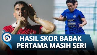 Skor Babak Pertama Arema FC Vs Madura United Berakhir 0-0, Tim Saling Cari Peluang Ciptakan Gol