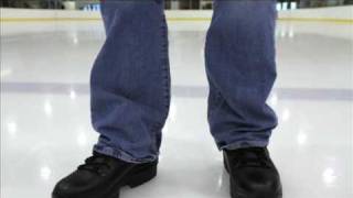 Kickspike boot demo on ice...