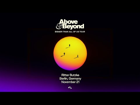 Kris O'Neil opening for Above & Beyond's Bigger Than All Of Us tour at Ritter Bützke, Nov. 21st 2025