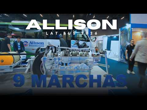 Novidades da Allison na Lat.Bus 2026