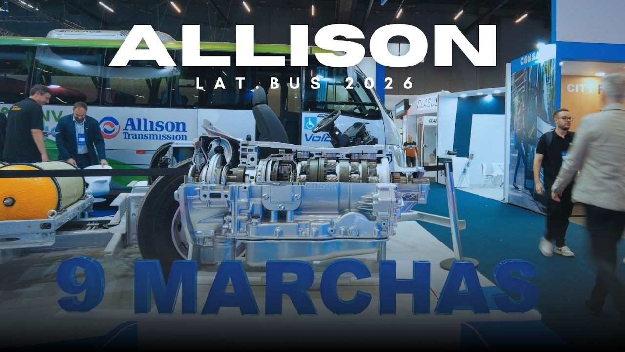 Novidades da Allison na Lat.Bus 2026