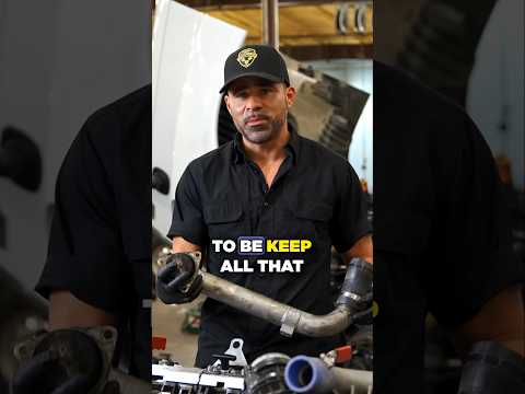 Block off plate on EGR crossover tube. Why deletes do not work and are not safe for your engine.