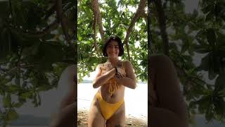 TikTok hot bikini model #trending
