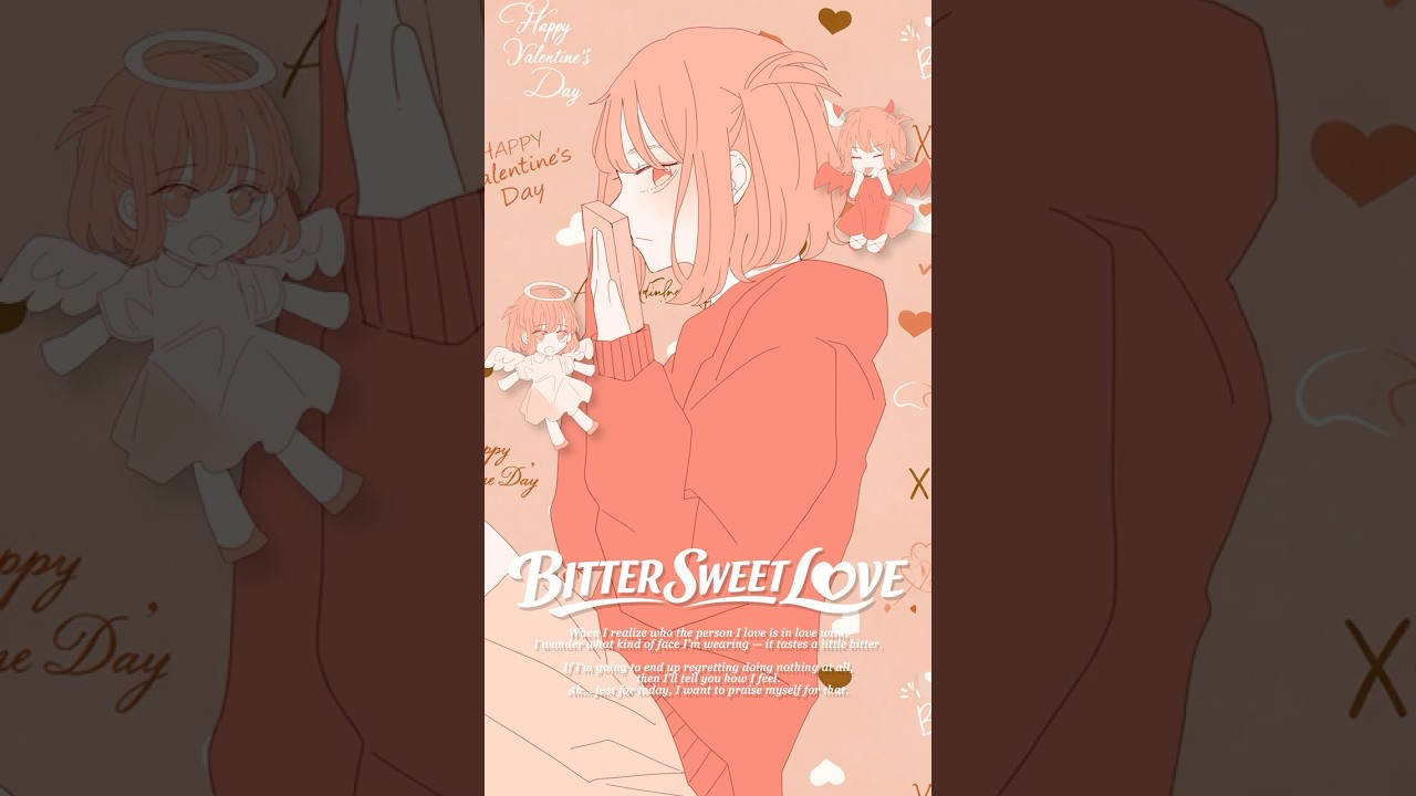 バレンタインデーの思い出は苦かった / BITTER SWEET LOVE / 初音ミク #shorts