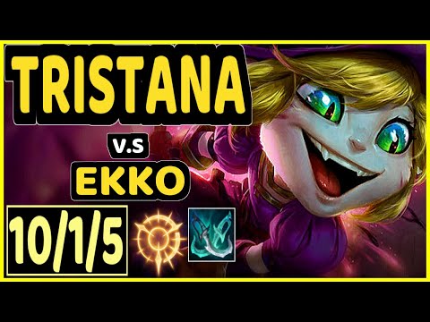 NISQY (TRISTANA) vs EKKO - 10/1/5 KDA MID CHALLENGER GAMEPLAY - EUW