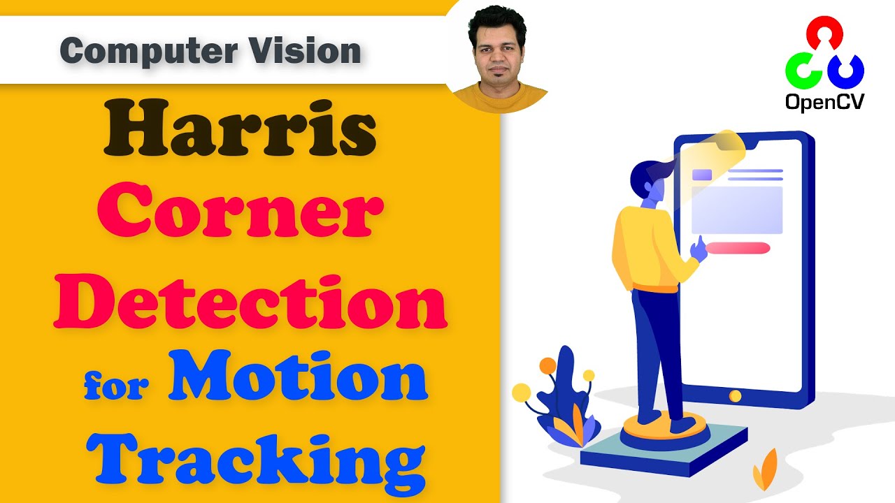 Detect Corners for Motion Tracking using Harris Corner Detection Python OpenCV