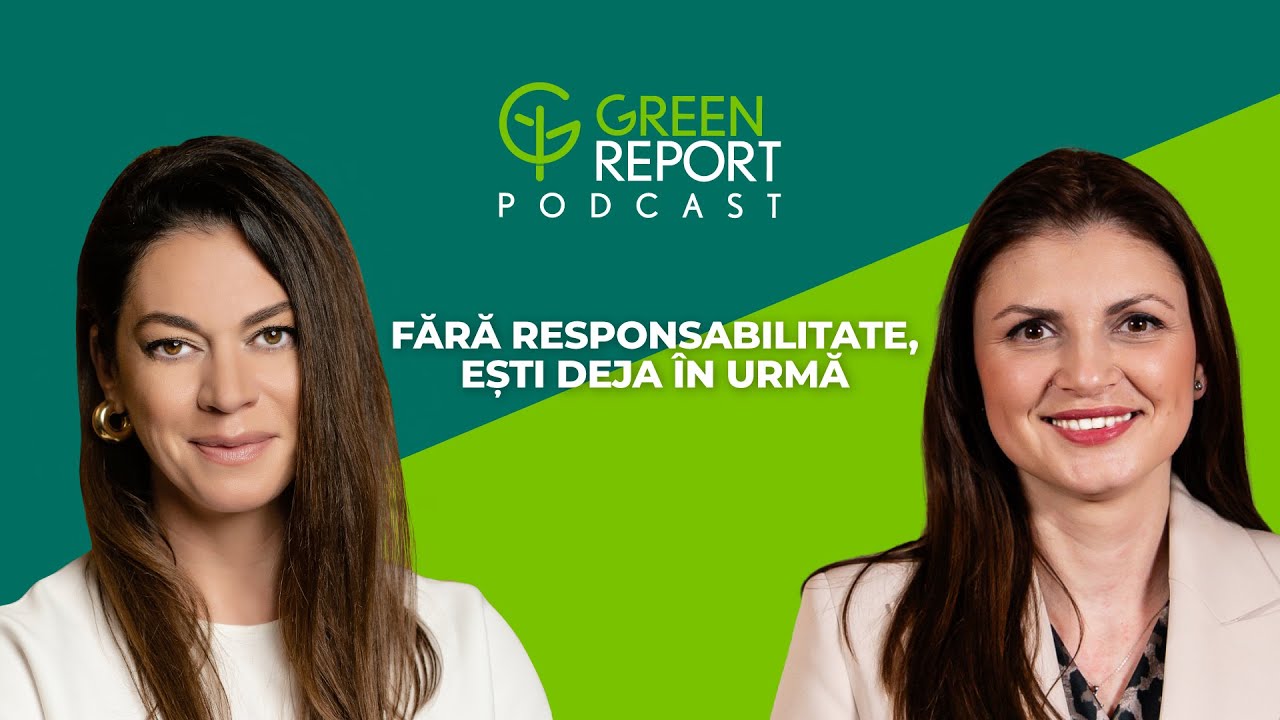 Sustenabilitatea nu vinde, însă lipsa ei te costă | Green Report Podcast | Invitat: Alice Nichita