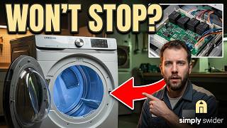 Samsung Dryer Won't Stop Running? Stuck Relay Fix (70% of Cases)