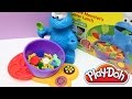 Play Doh Cookie Monster Letter Lunch Mold Cookies Sesame Street Playset playdo toy