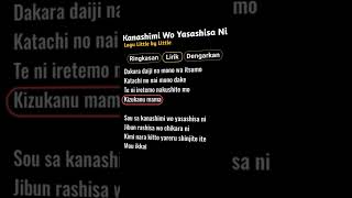 Download lagu Lirik Google - Kanashimi Wo Yasashisa Ni - Opening 3 Naruto mp3