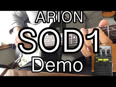 Arion SOD-1 Stereo Overdrive 1980s - Black image 6