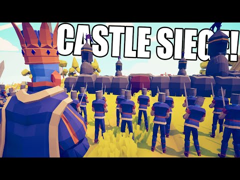 New TABS Destructible CASTLE Mod is EPIC! - Totally Accurate Battle Simulator