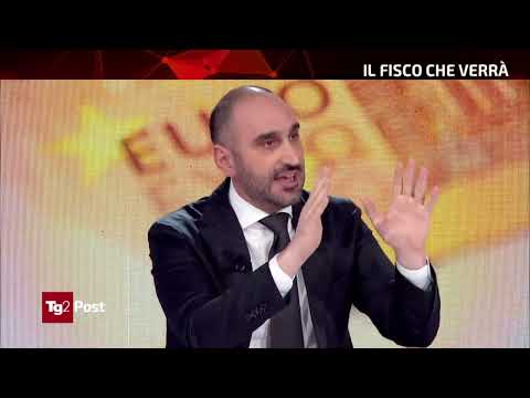 Michele Gubitosa ospite a Tg2 Post - Rai 2 - 13/03/2024