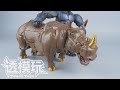 SwiftTransform RHINOX BEAST WARS CYBERTRON DEFENSE MasterPiece 59 Rhinox BW 透模玩速变 MP犀牛