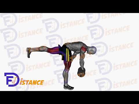 Exercice Soulevé de terre unilatéral avec haltère