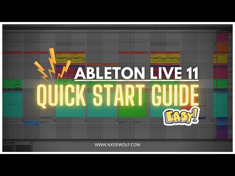 Ableton Live 11 Beginners Tutorial - QUICK & EASY!