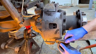 Replacing Brake Pads - 1987 GMC 3500