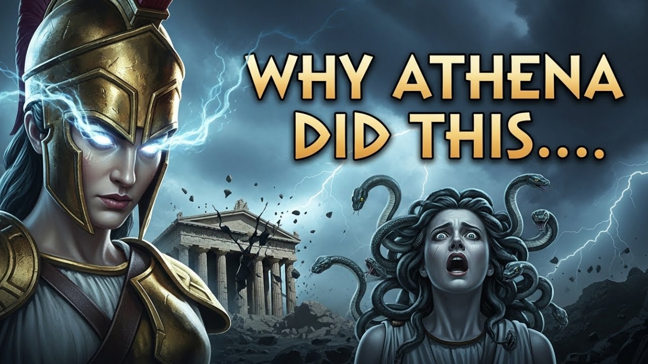 Why Did Athena Curse Medusa? The Dark Truth Behind the Myth