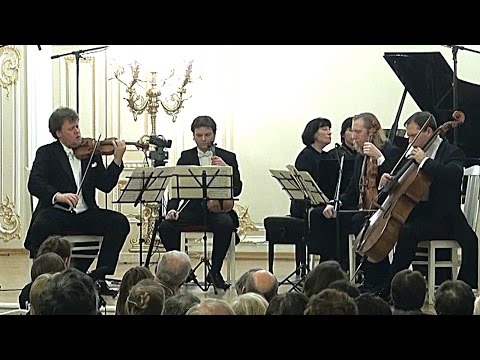 BRAHMS - Piano Quintet f-moll, Op.34 - Eliso VIRSALADZE & DAVID OISTRAKH STRING QUARTET - "TroyAnna"