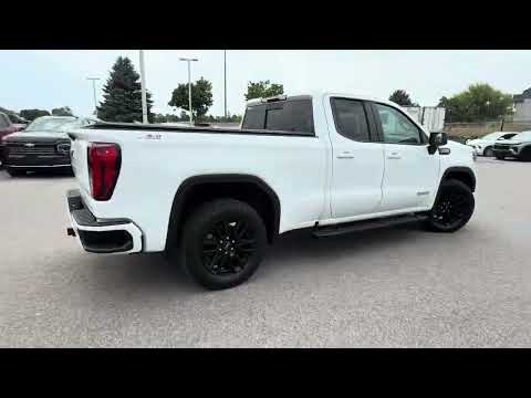 2020 GMC Sierra 1500 Double Cab Standard Box 4-Wheel Drive Elevation in White for sale at Boyer Pickering Chevrolet Cadillac Buick GMC Ltd. in Pickering, ON