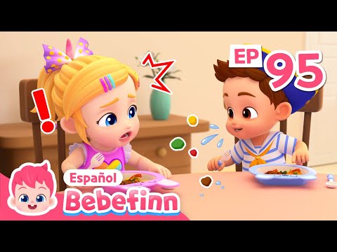Aprendamos los Buenos Modales con Bebefinn🍽️ | EP95 | Canciones Infantiles | Bebefinn en español