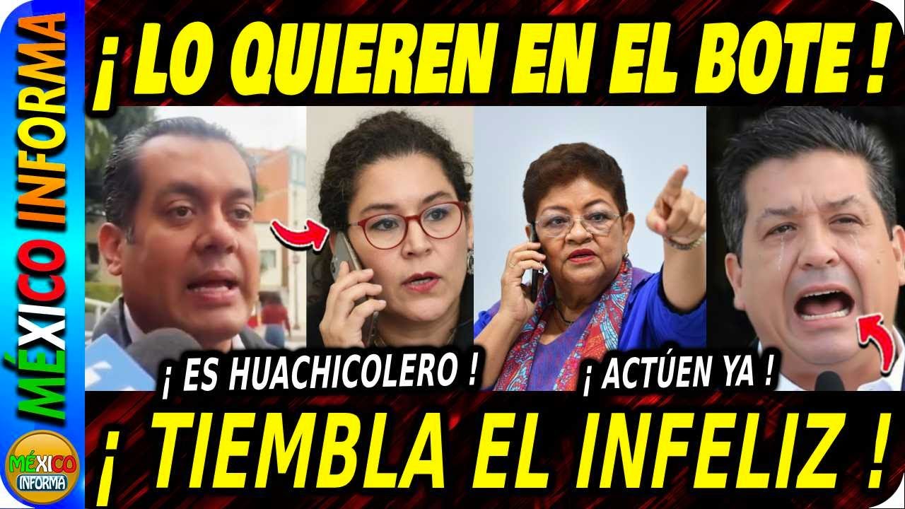 LO QUIEREN EN EL BOTE. TIEMBLA CABEZA DE VACA. LO ACUSAN DE HUACHICOLERO. LO DENUNCIAN EN LA FGR.