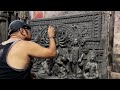 30 50 FIBRE DURGA PREPARATION 2024 OFFICIAL VIDEO SCULPTOR PRADIP RUDRAPAL PRP STUDIO