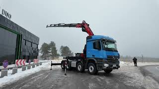 Venta de Mercedes-Benz MERCEDES BENZ Arocs 3251 8x4 Fassi F 485A.2.26 C cabeza tractora - Imagen 4 | Autoline AR Mercedes-Benz MERCEDES BENZ Arocs 3251 8x4 Fassi F 485A.2.26 C cabeza tractora | Imagen 4 - Autoline