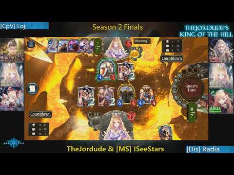 [CpV] Loj vs [Dis] Radia | Finals! | King of the Hill Season 2 Finals【Shadowverse】
