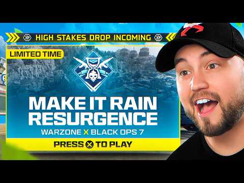 the NEW MAKE IT RAIN RESURGENCE MODE in WARZONE BO7! (Season 1)