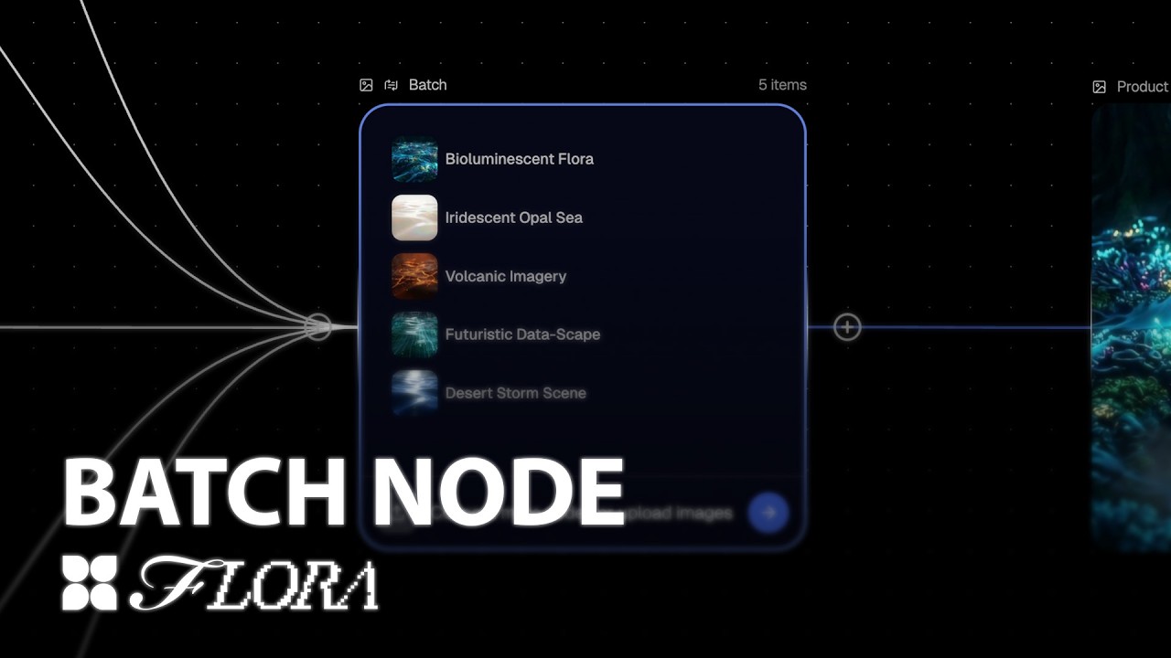 Batch Node Tutorial | FLORA AI