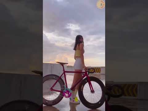 Supergirl Bicycle 😎 #shorts #đạpxe360