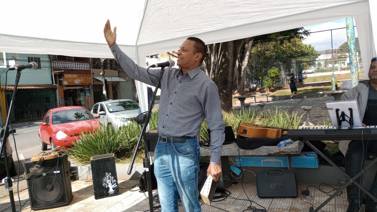 Culto ar livre//Projeto Fora das 4 Paredes/Preletor: Presbítero Edvaldo// Homem usado por Deus!!