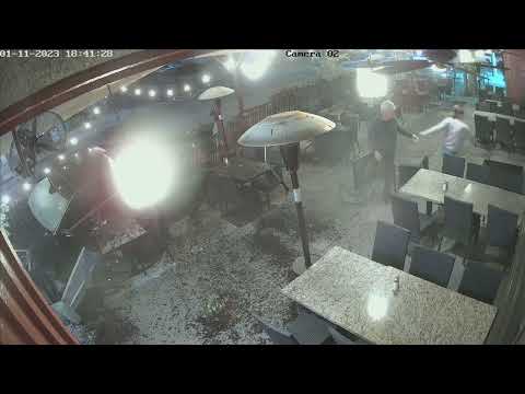 Driver Crashes Into Restaurant Patio in Sierra Madre