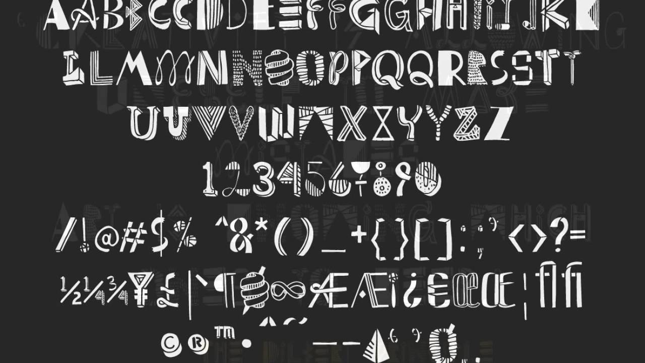 YWFT Wonderland Font Download