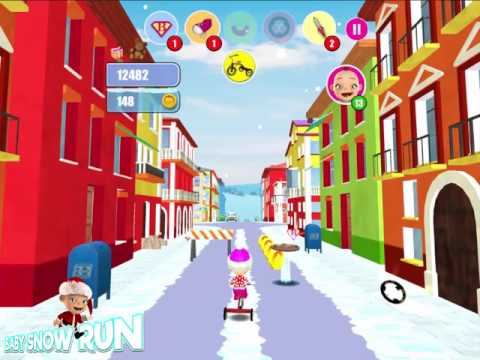 Baby Snow Run - Running Game Video