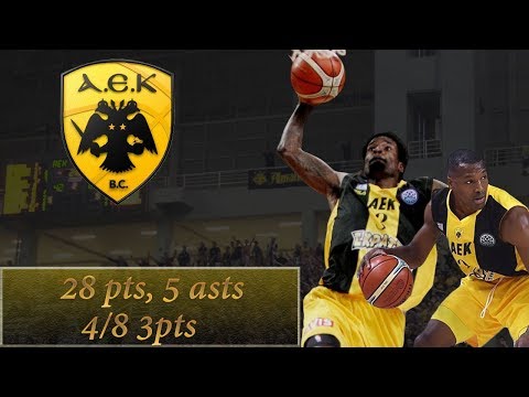 Banvit - A.E.K. 78-71 - Manny Harris & Mike Green highlights (10/1/2018)