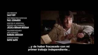 Dustin Hoffman "stays in the picture" like Robert Evans ¡Very funny!! (Subtitulado)