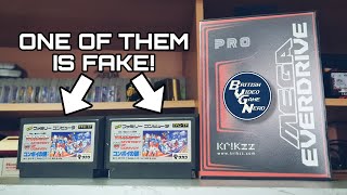 Two Famicom games and One Everdrive - BVGN