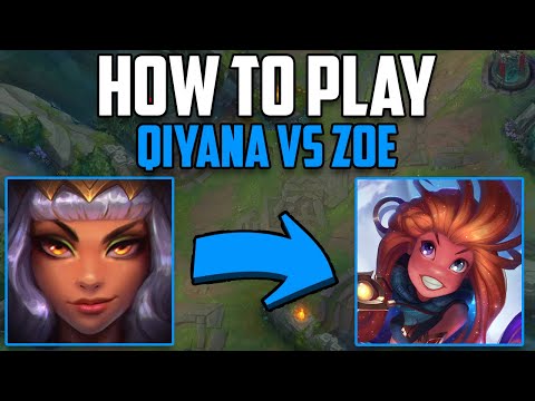 Challenger KR Qiyana vs Zoe (HARDEST MATCHUP) - INSANE PLAYS
