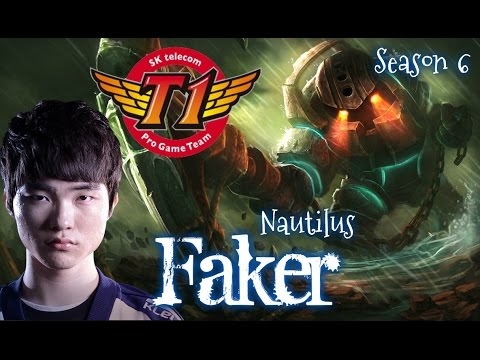 SKT T1 Faker NAUTILUS Mid vs Malzahar - Patch 6.4 KR | League of Legends