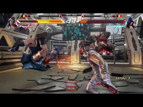 Tekken Brussels Challenge - T7 - Top 8 Loser - Bog Kira [BE](Steve, Josie) Vs JinTheBest [BE](Jin)