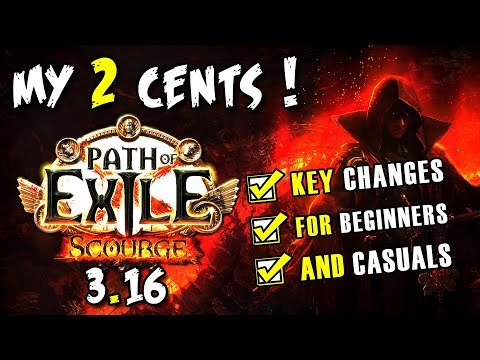 PoE 3.16 SCOURGE: Changes THAT MATTER to Beginners and Casuals of Path of Exile