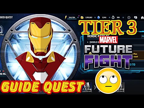 guide quest TIER 3 easy 🙄 Marvel future fight | how to clear tier 3 characters 2022