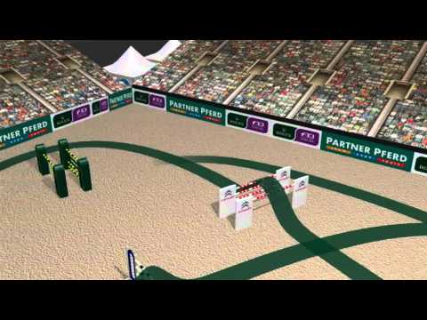 Rolex FEI World Cup 2011/12 Leipzig - Course walk