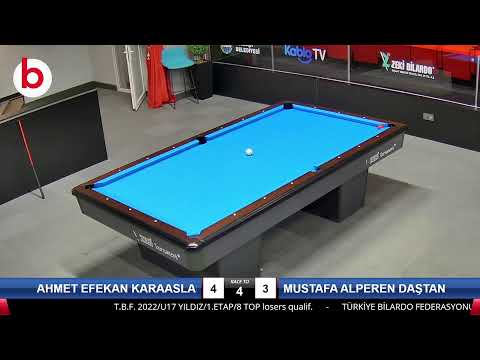 AHMET EFEKAN KARAASLAN & MUSTAFA ALPEREN DAŞTAN Bilardo Maçı - 