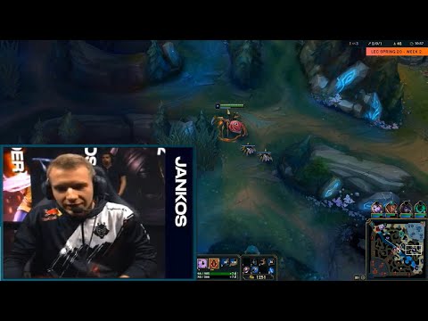 [G2 Jankos Pro View] POV - G2 vs VIT - LEC Spring 2020 - Jankos Elise Gameplay