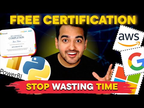 Microsoft & Google Free Data Analyst Certification Courses for Students & Graduates in 2025