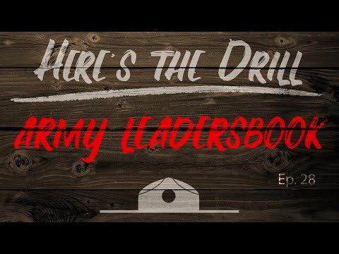 Here's The Drill - Army Leaders Book